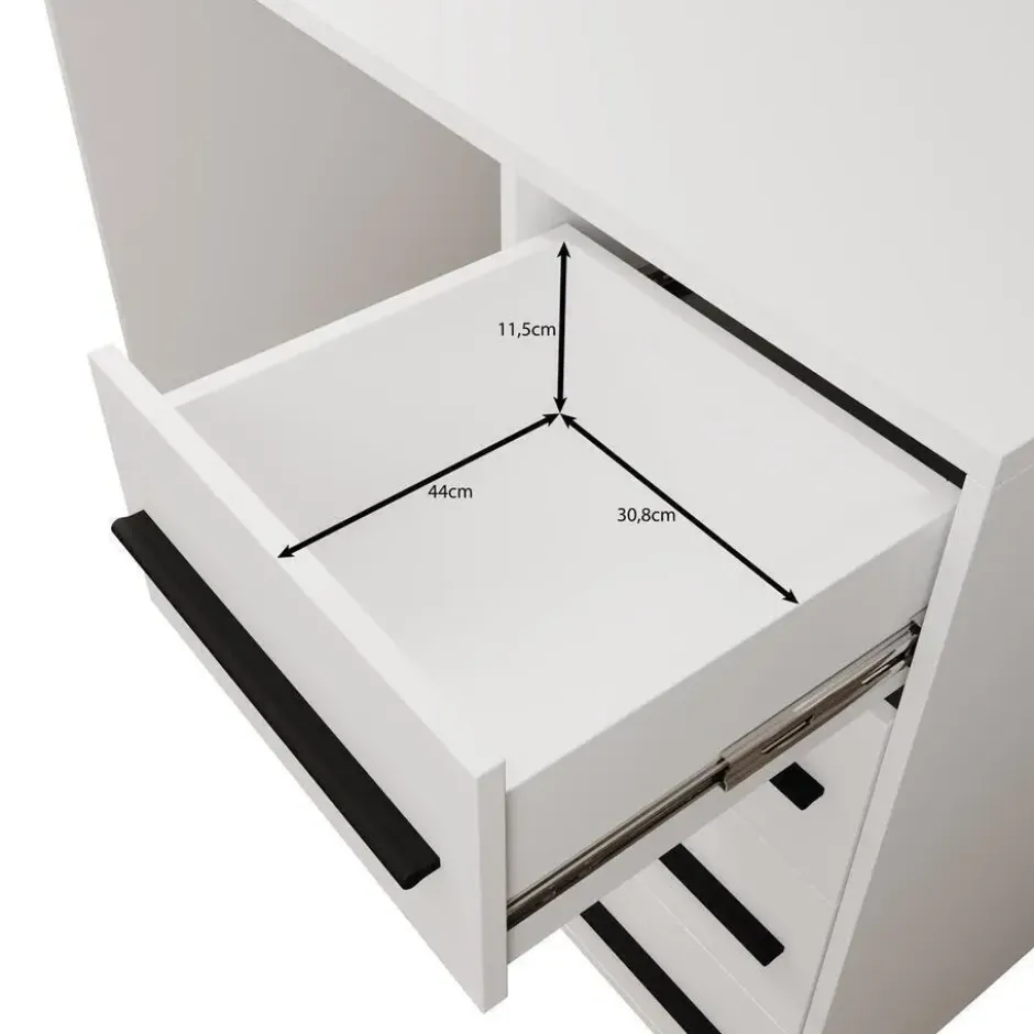 Meubella - Montalo - Bureau - Beige - 120x60x75 cm