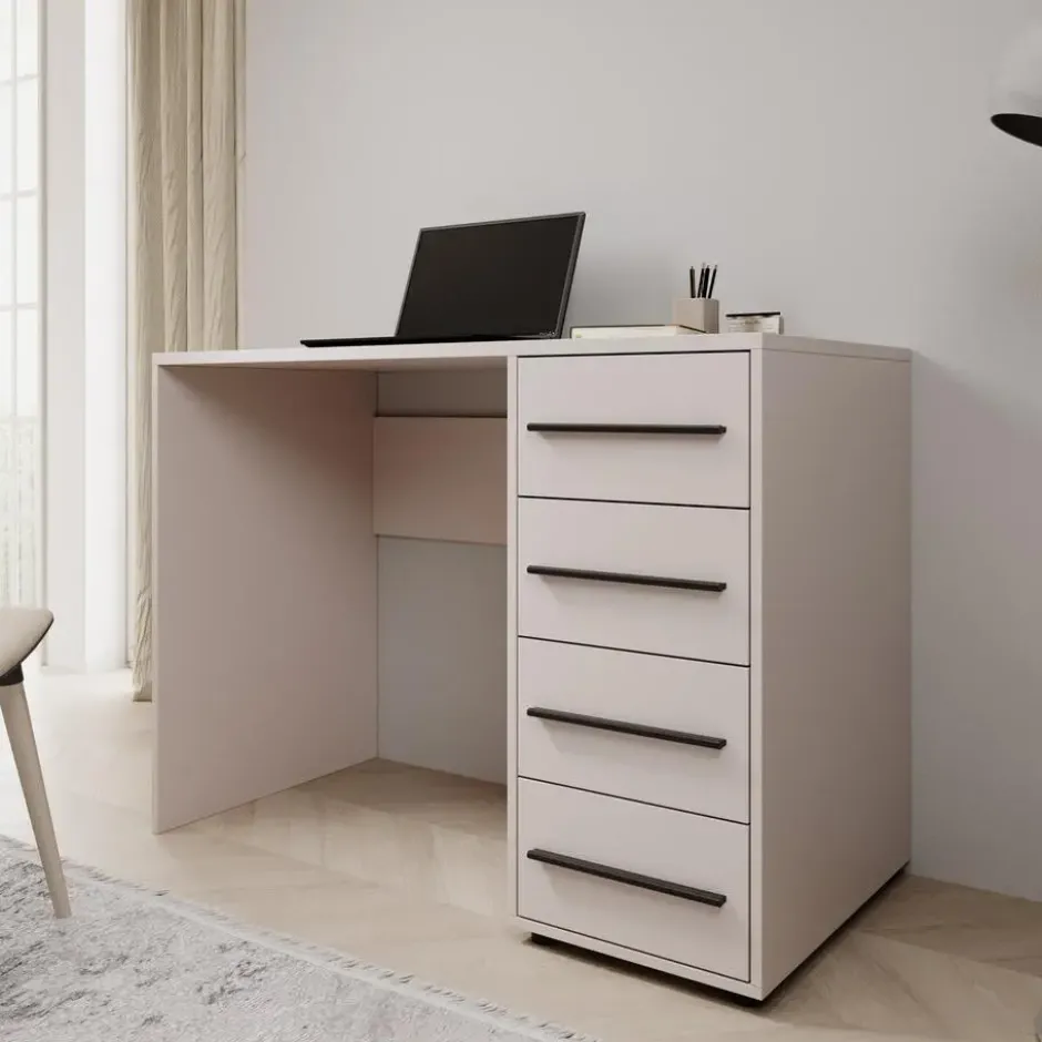 Meubella - Montalo - Bureau - Beige - 120x60x75 cm