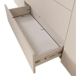 Meubella - Renalto - Dressoir - Beige - 180x36x70 cm
