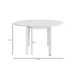 Meubella - South - Eetkamertafel - Beige