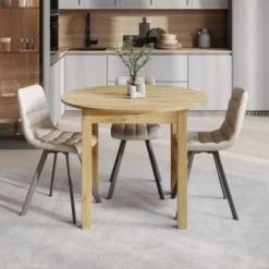 Meubella - South - Eetkamertafel - Eiken