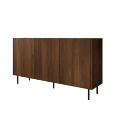 Meubella - Tahiti - Dressoir - Donker eiken - 144 cm