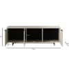 Meubella - TV-Meubel Ankara - Beige - 150 cm