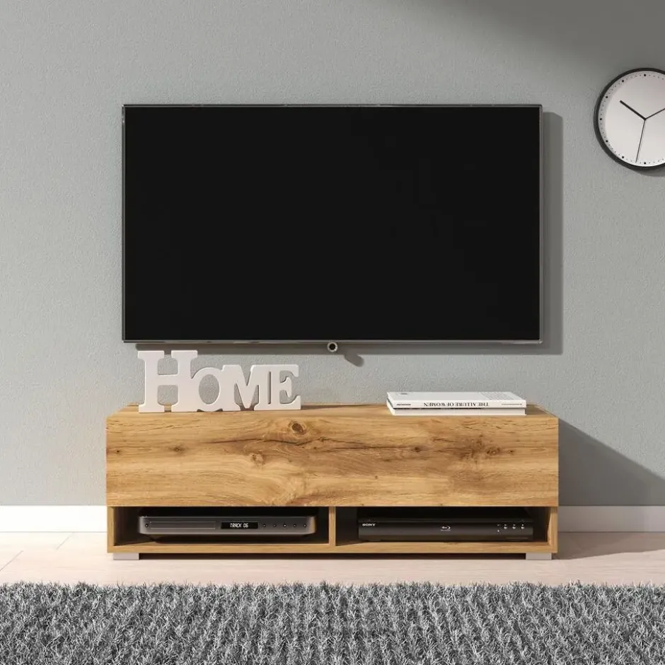 Meubella - TV-Meubel Asino - Eiken - 100 cm