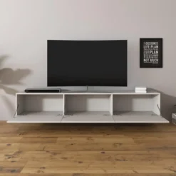 Meubella - TV-Meubel Bonzo - Beige - 180 cm