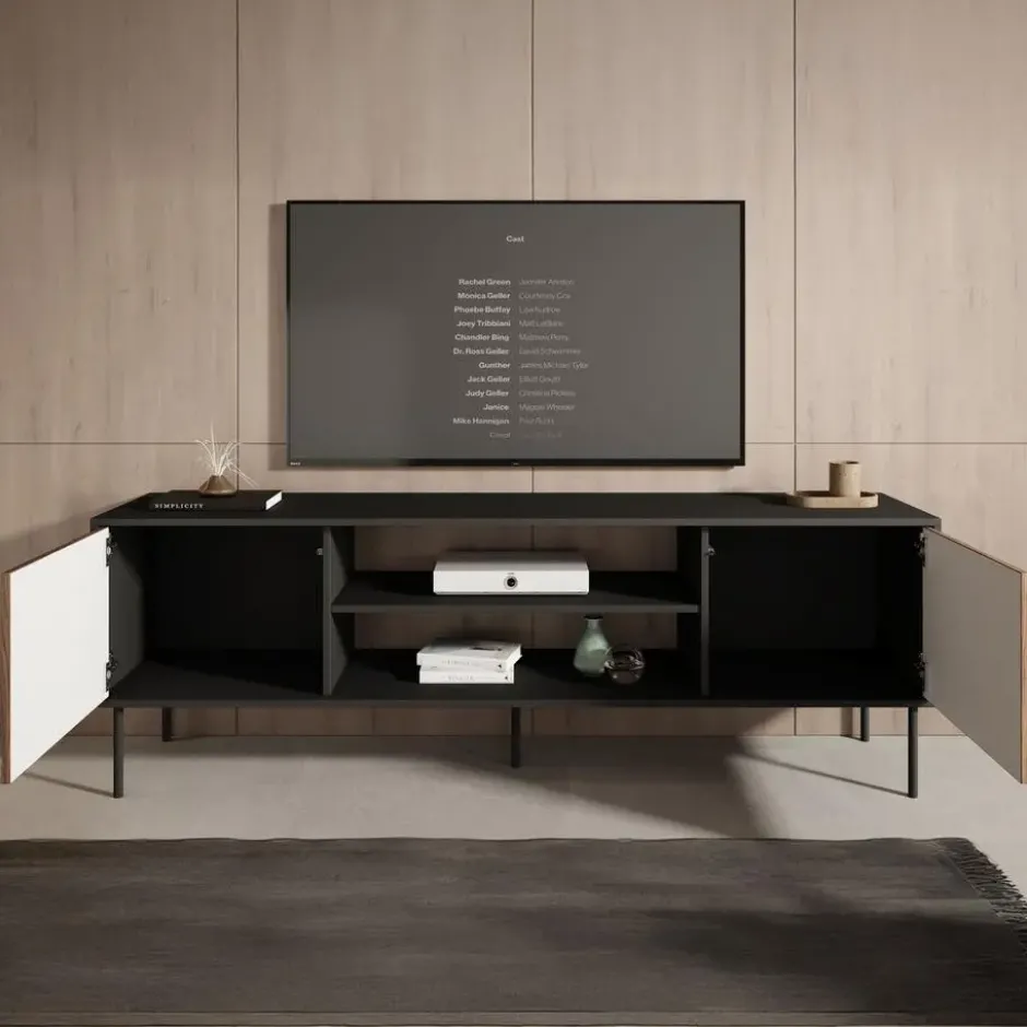 Meubella - TV-Meubel Cordoba - Eiken - 180 cm