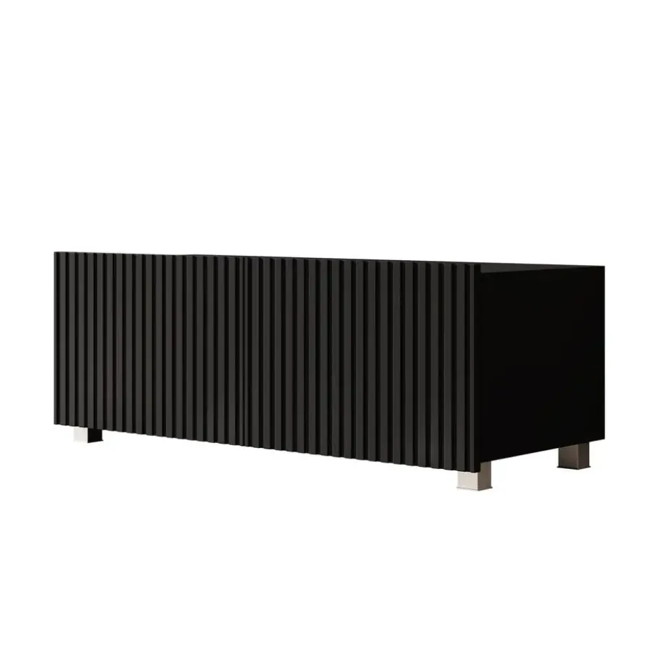 Meubella - TV-Meubel Kenderes - Zwart - 100 cm