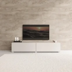 Meubella - TV-Meubel Palm - Beige - 160 cm