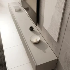Meubella - TV-Meubel Pepinos - Beige - 300 cm