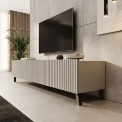Meubella - TV-Meubel Pepinos 2 - Beige - 200 cm