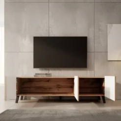 Meubella - TV-Meubel Pepinos 2 - Eiken - 150 cm