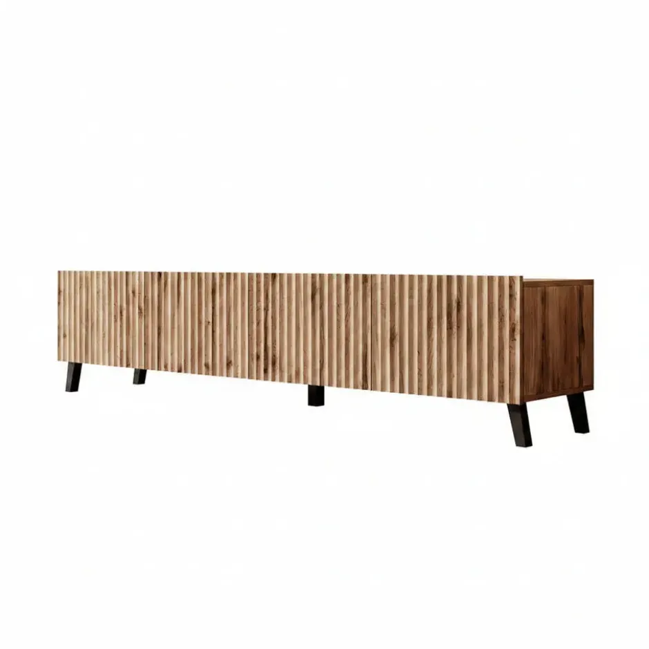 Meubella - TV-Meubel Pepinos 2 - Eiken - 200 cm
