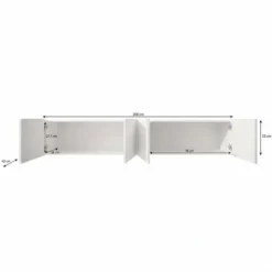 Meubella - TV-Meubel Pepinos - Eiken - 200 cm
