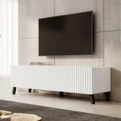 Meubella - TV-Meubel Pepinos 2 - Wit - 150 cm