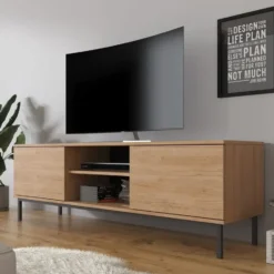 Meubella - TV-Meubel Queen - Eiken - 150 cm