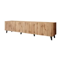 Meubella - TV-Meubel Vintar - Eiken - 200 cm