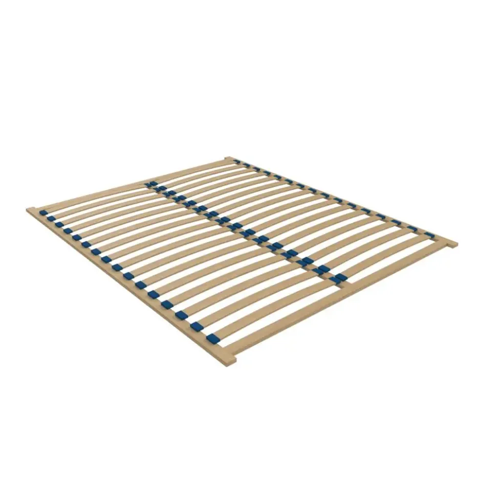 Meubella - Tweepersoonsbed Chief - Grijs - Velvet - 200x200 cm