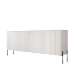 Meubella - Vivi - Dressoir - Wit - 190 cm