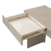 Meubella - Whenua 2 - Bureau links - Beige - 211x55x79 cm