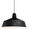 Mexlite Hanglamp blackmoon - zwart - 40x180 cm