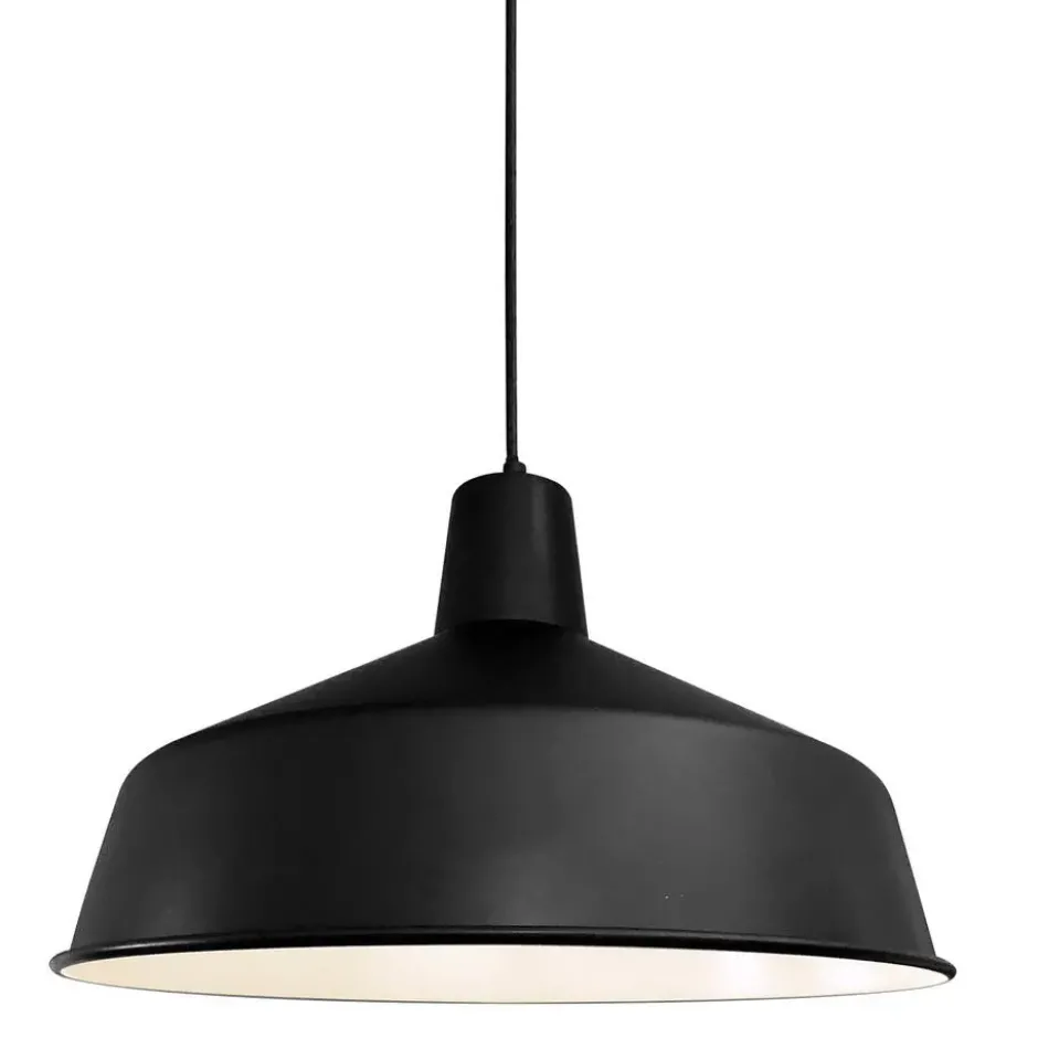 Mexlite Hanglamp blackmoon - zwart - 40x180 cm