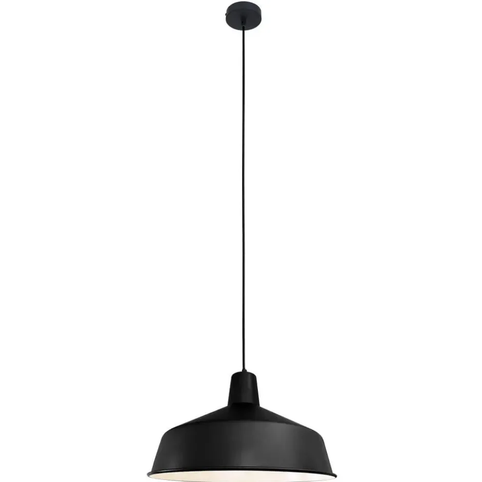 Mexlite Hanglamp blackmoon - zwart - 40x180 cm