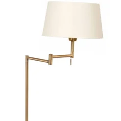 Mexlite Vloerlamp bella - brons - 45x154 cm