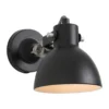 Mexlite Wandlamp cera - zwart - 13x16 cm