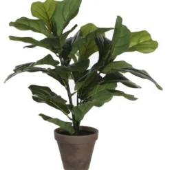 Mica Decoration Kunstplant - Ficus Lyrata - groen - 45 cm