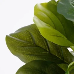 Mica Decoration Kunstplant - Ficus Lyrata - groen - 45 cm