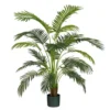 Mica Decorations Areca Palm Kunstplant in Pot - H134 x Ø50 cm - Groen