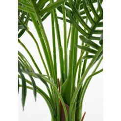 Mica Decorations Areca Palm Kunstplant in Pot - H134 x Ø50 cm - Groen