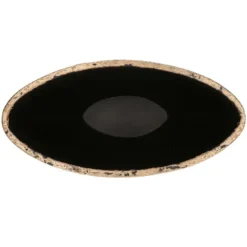 Mica Decorations Bloempot - goud - keramiek - D21,5 x H23 cm