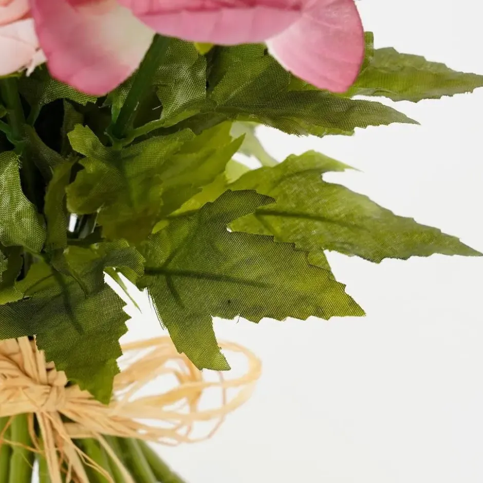 Mica Decorations Boeket Ranonkels Roze