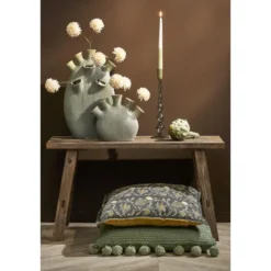 Mica Decorations Bold Houten Bankje - L80 cm - Gerecycled Hout