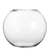 Mica Decorations Bolvaas - kom - transparant - glas - 31 x 40 cm