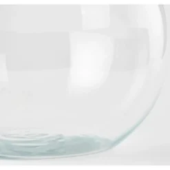 Mica Decorations Bolvaas - kom - transparant - glas - 31 x 40 cm