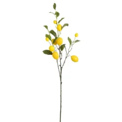 Mica Decorations Citroen Kunsttak - H104 cm - Geel