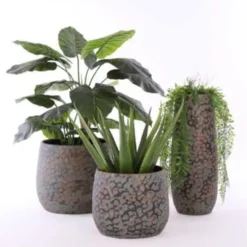 Mica Decorations Clemente Bloempot - H25,5 x Ø32 cm - Koper