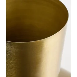 Mica Decorations Dara Vaas - H42 x Ø28 cm - Metaal - Goud