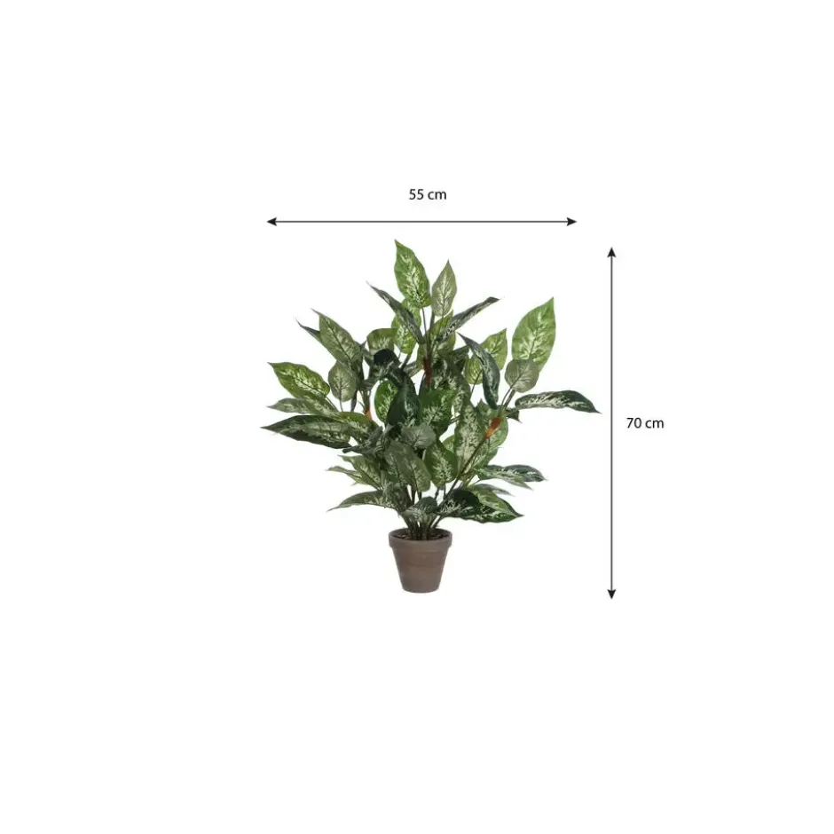 Mica Decorations Dieffenbachia Kunstplant Groen