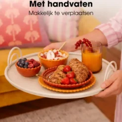 Mica Decorations Dienblad - Set van 3 - Offwhite