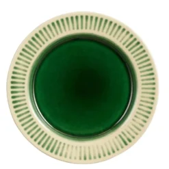 Mica Decorations Elice Dinerbord - Ø27 cm - Keramiek - Groen
