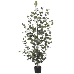 Mica Decorations Eucalyptus Kunstplant - H150 x Ø30 cm - Groen