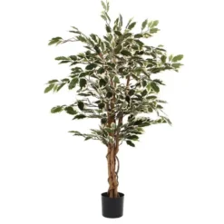 Mica Decorations Ficus Kunstplant - H110 x Ø60 cm - Bont