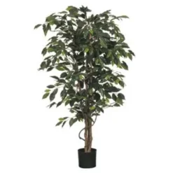 Mica Decorations Ficus Kunstplant - H135 x Ø75 cm - groen