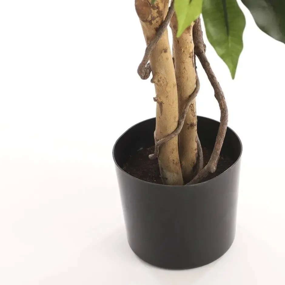 Mica Decorations Ficus Kunstplant - H135 x Ø75 cm - groen