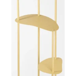 Mica Decorations Fonda Planttafel - L47,5 x B27 x H140 cm - Lichtgeel
