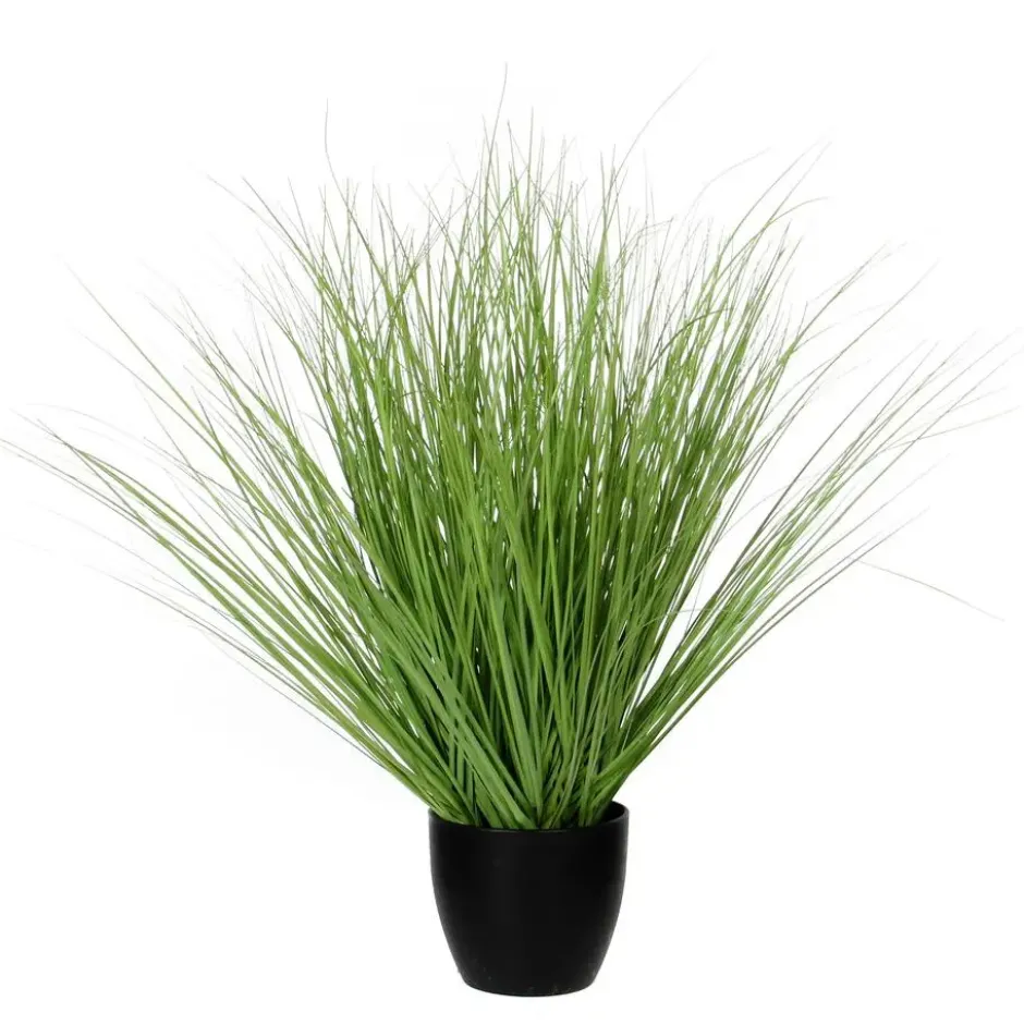Mica Decorations Gras Kunstplant - H68 cm - Groen