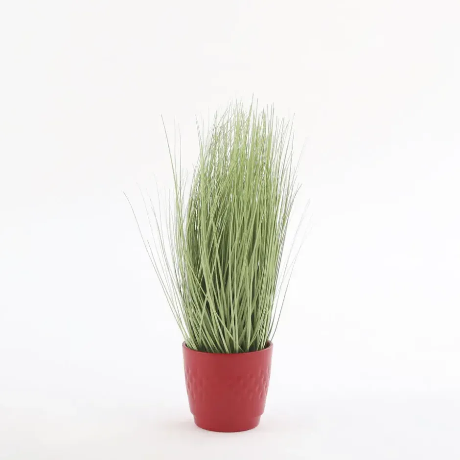 Mica Decorations Gras Kunstplant - H68 cm - Groen